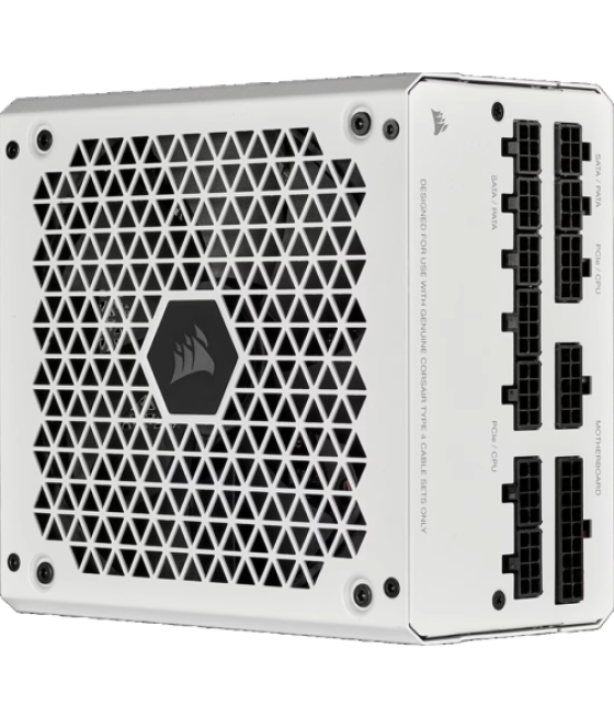 Fuente aliment. corsair rm750e (2025) 80+ gold full modular atx 3.0 750 watt blanca cp-9020292-eu