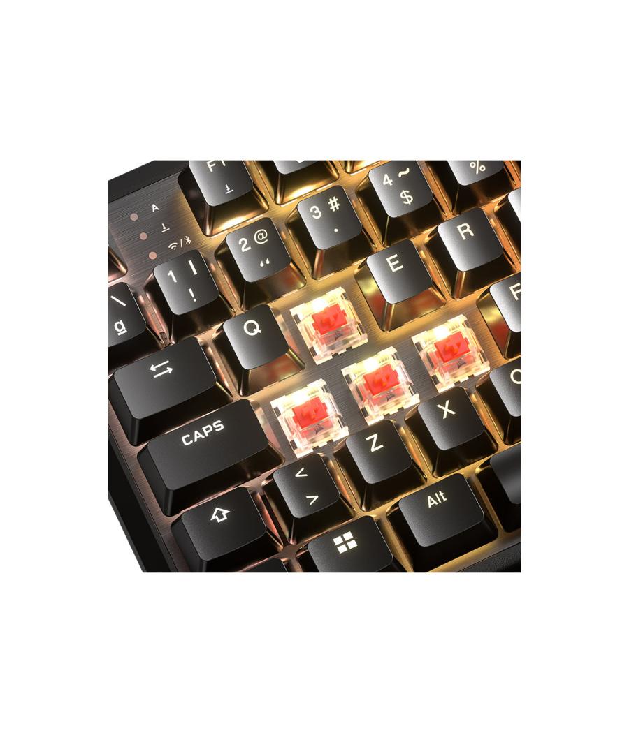 Teclado corsair k70 core tkl wireless rgb mlx red español ch-914901e-es