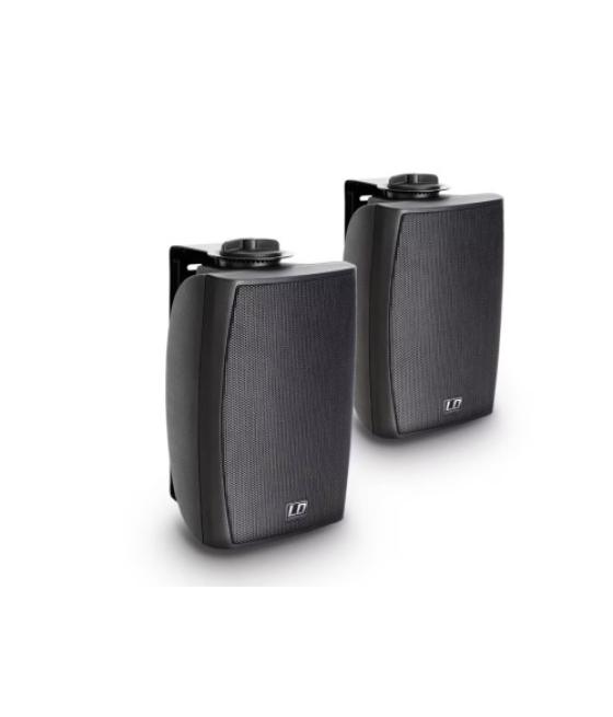Ld systems integration serie contractor (ldcwms42b100v) 4" 2-way wall mount speaker 100 v black (pair) warranty 2 years (pu4)