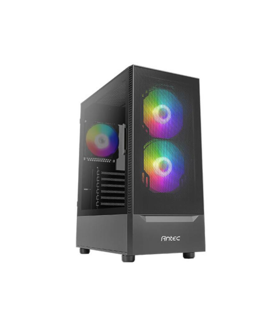 Caja semitorre atx nx410 rgb negro antec