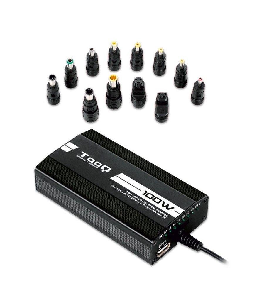 Tooq Cargador portátil 100W 3en1 12 conectores - Imagen 8