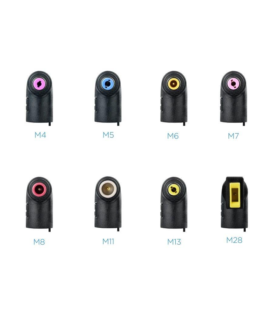 Tooq Cargador portátil 65W 8 Conectores - Imagen 11