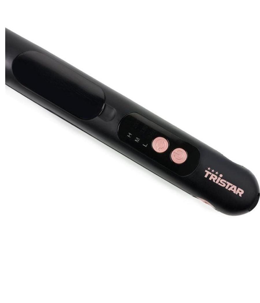 Plancha para el pelo tristar hd-2501/ negro y rosa