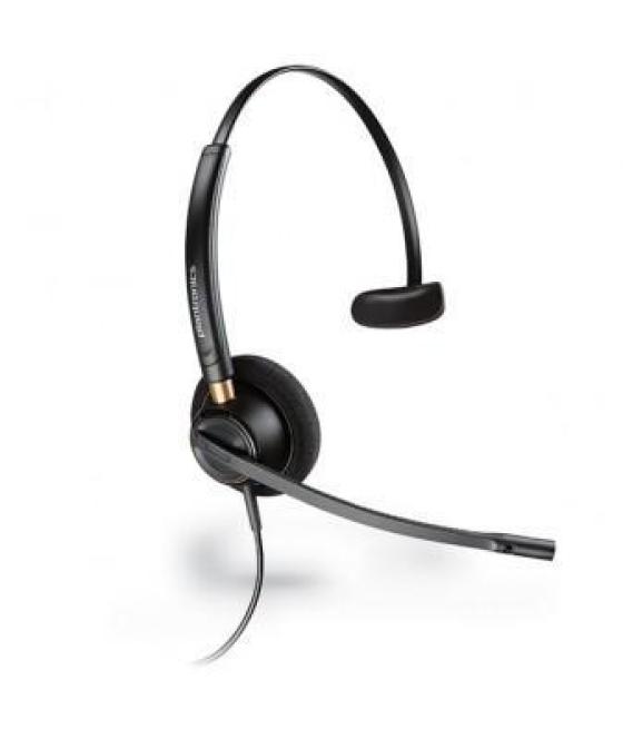 Hp poly auricular encorepro hw510 c/ cable monoaural c/ diadema - microfomo antiruido