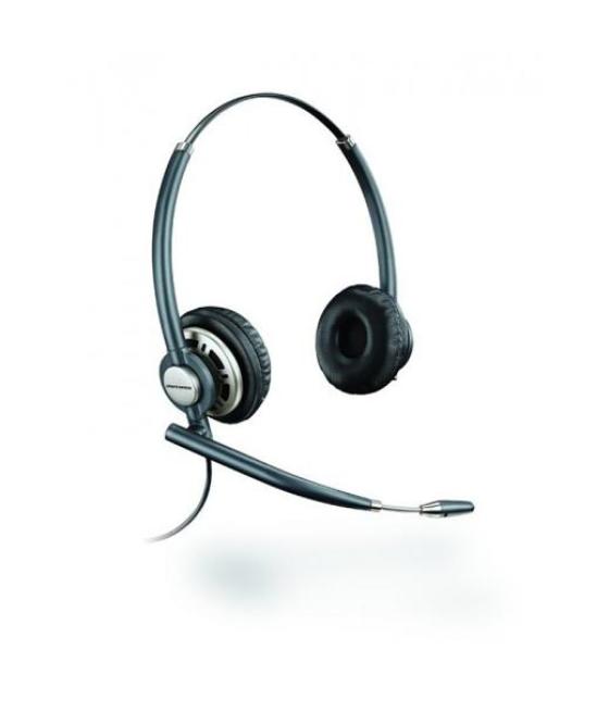 Hp poly auriculares encorepro hw720 diadema biaural c/ cable micrófono negro