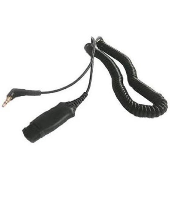 Hp poly cable de conexion qd/jack 3.5 mm para alcatel lucent serie 8/9 y 80xx