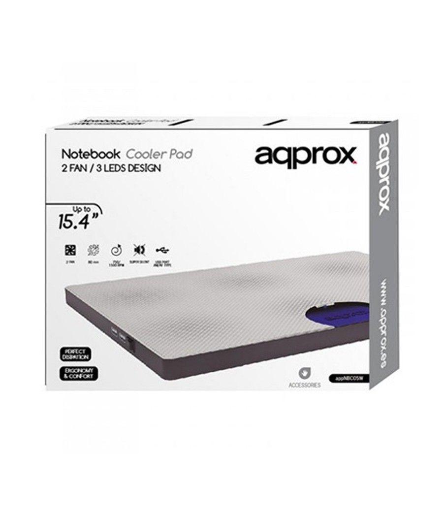 approx APPNBC05W Refrigerador portatil 15.4"Blanco - Imagen 3