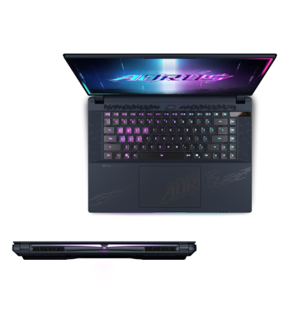 Gigabyte aorus master 16 byh portátil gaming - 16,0“, 240hz oled, intel core 275hx, nvidia rtx 5080 gpu, 32gb ddr5 5600mhz, 1 x 