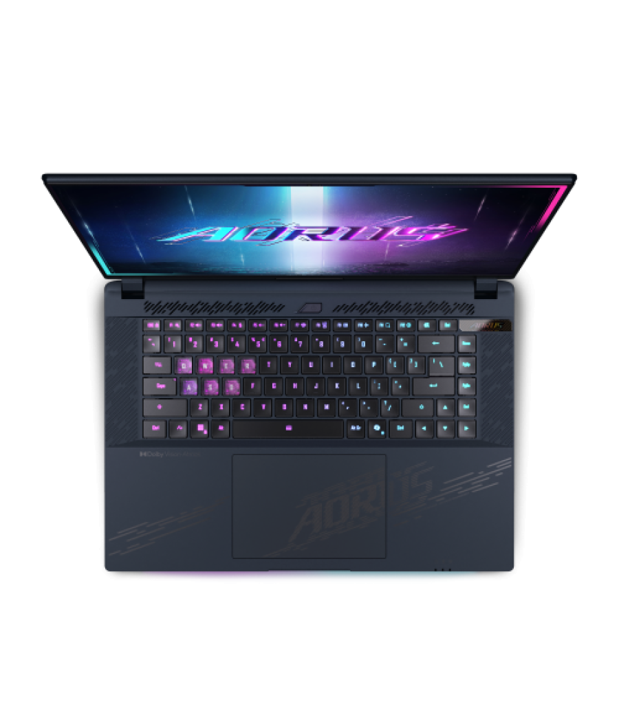 Gigabyte aorus master 16 byh portátil gaming - 16,0“, 240hz oled, intel core 275hx, nvidia rtx 5080 gpu, 32gb ddr5 5600mhz, 1 x 