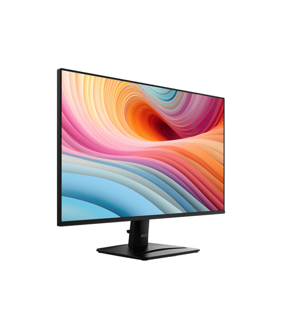 Msi monitor pro mp275 e2. 27" fhd 1920x1080 ips plano. 120hz.adaptive-sync. negro