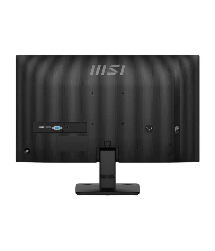 Msi monitor pro mp275 e2. 27" fhd 1920x1080 ips plano. 120hz.adaptive-sync. negro