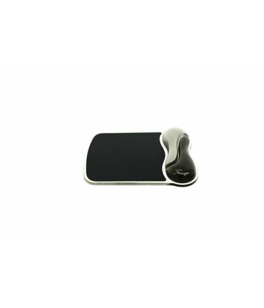 Reposamuñecas kensington dúo gel teclado color negro/gris 240x182x25 mm