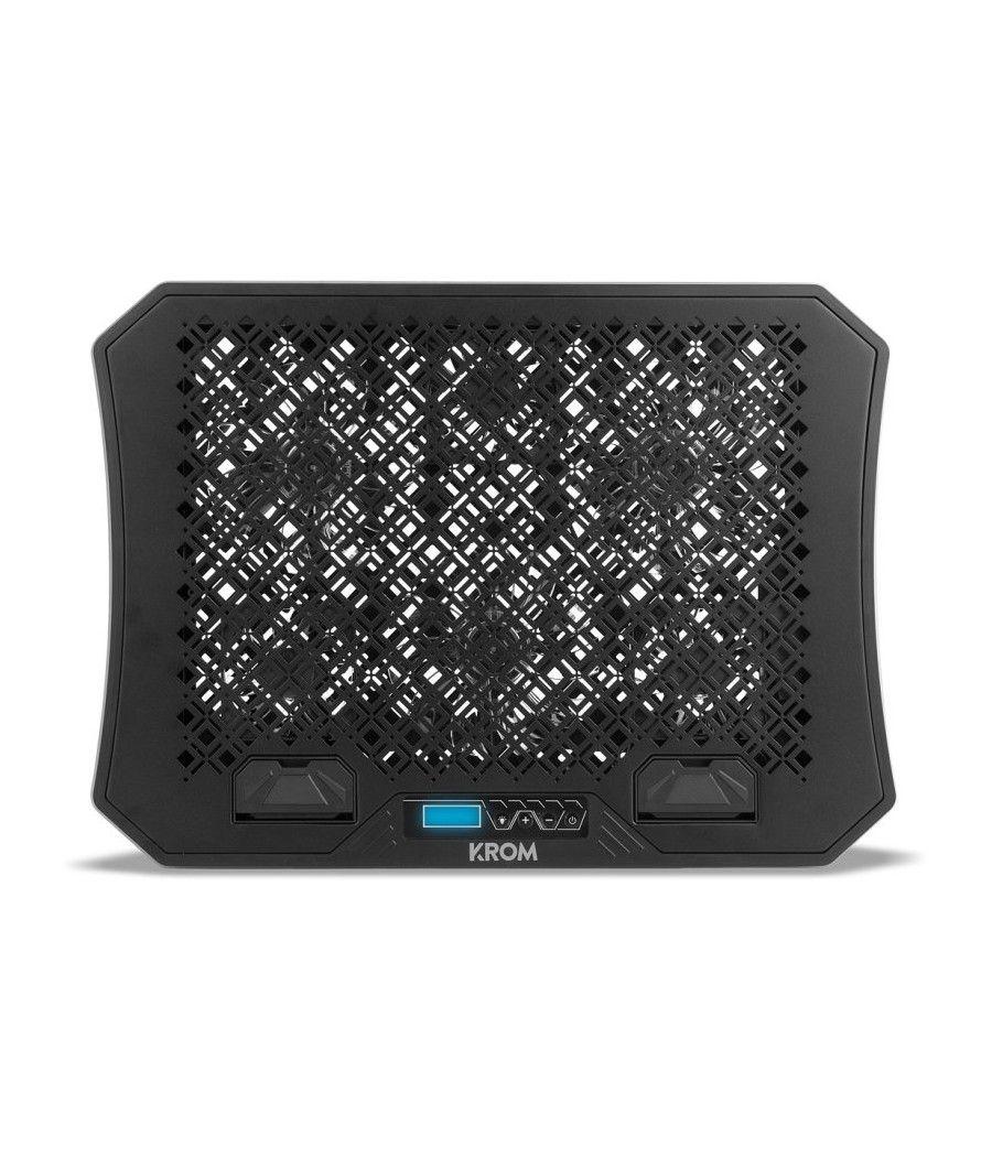 KROM Soporte KOOLER RGB LAPTOP COOLING Soporte - Imagen 2