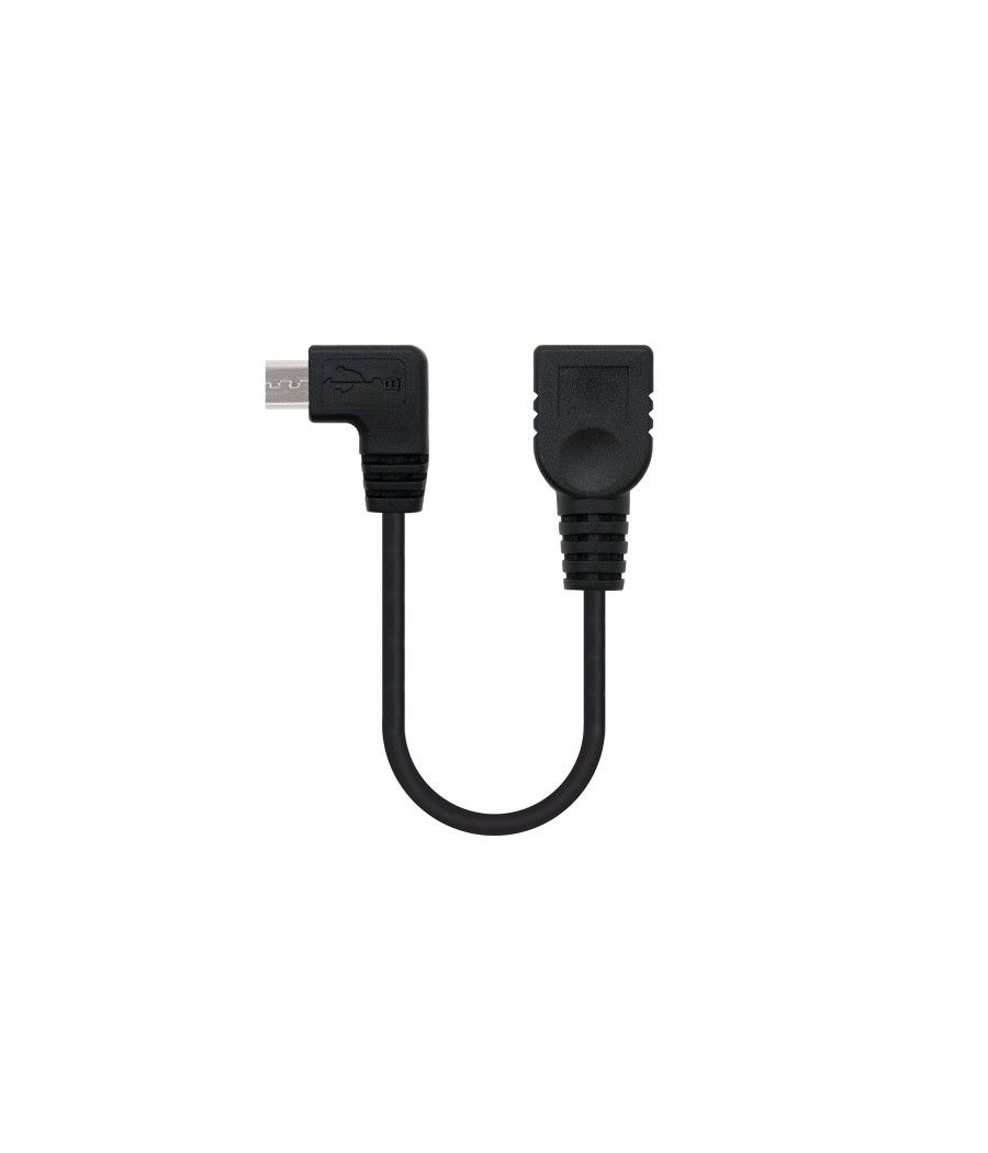 Nanocable Cable USB 2.0 OTG Tipo Micro B/M-A/H15cm - Imagen 4