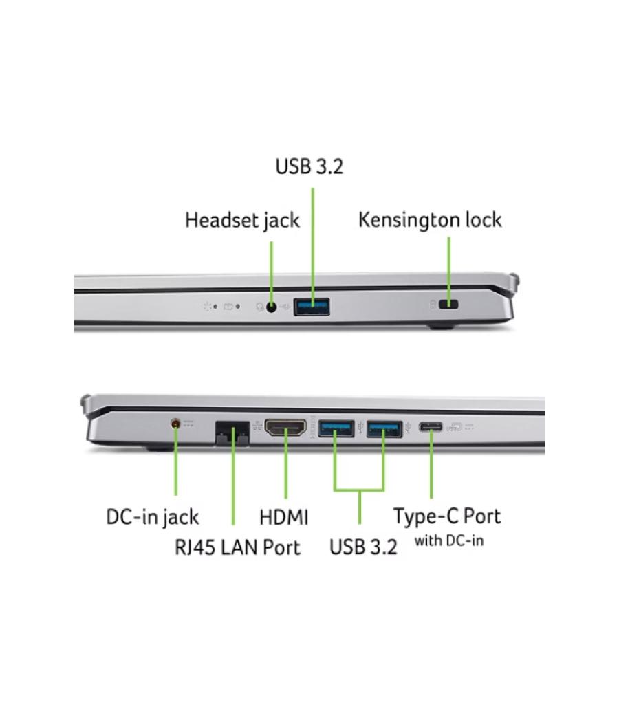Portatil acer ag15 - 42p r5 - 5625u 16gb ssd 512gb 15.6 pulgadas