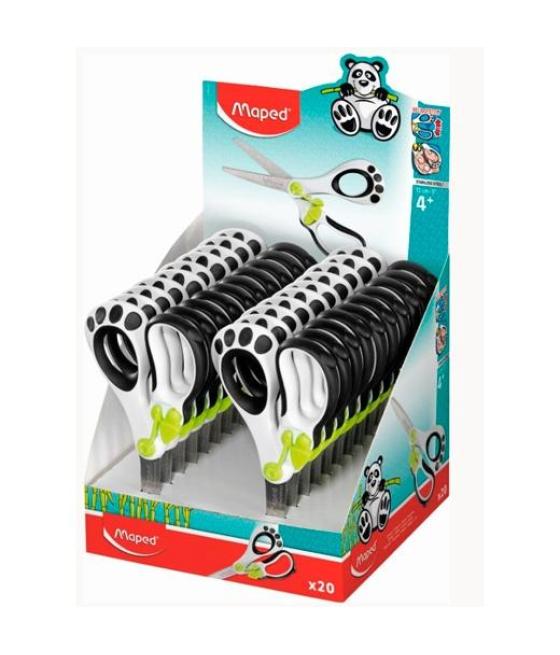 Maped tijeras koopy kidy learn primeras tijeras 13cm expositor 20 ud