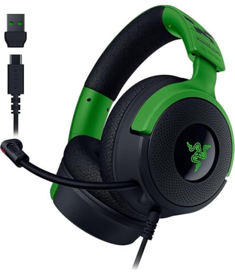 Auriculares razer kraken v4 x minecraft edit. (rz04-05180200-r3m1)