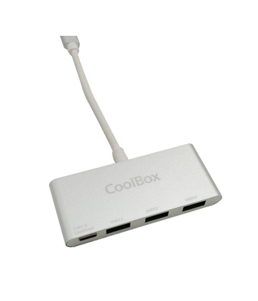 Coolbox HUB USB-C A 3 USB3.0 (A) + POWERDELIVERY - Imagen 3