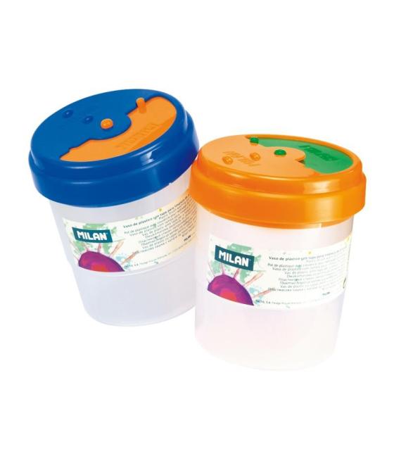 Milan vaso para limpieza de pinceles