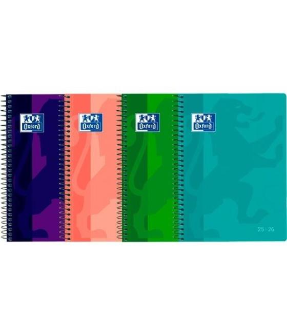 Oxford agenda escolar school espiral 4º sv t/plástico c/surtidos 2025-2026 catalán