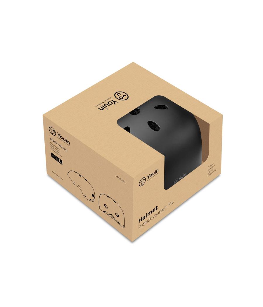 Youin casco basico - negro (talla l)