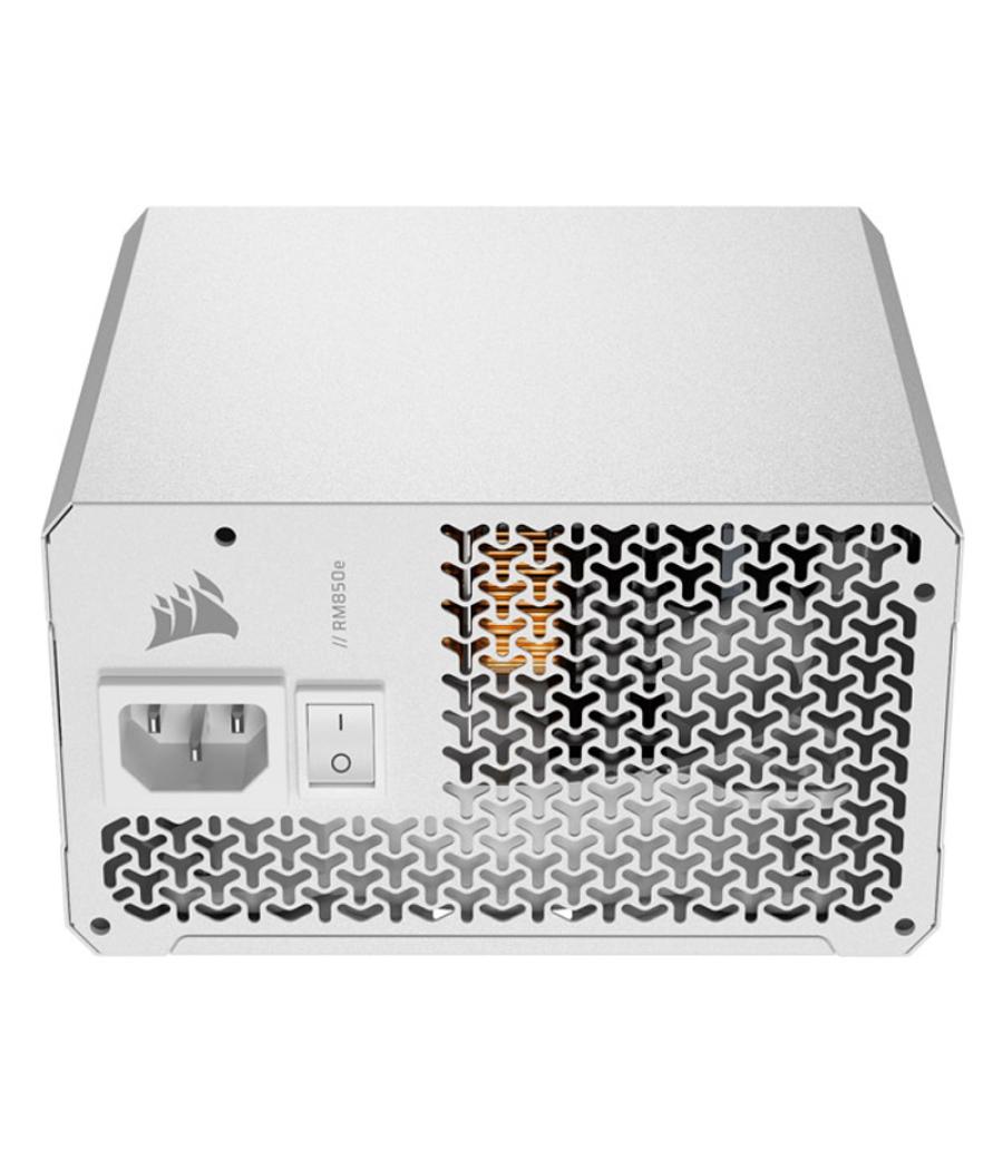Fuente aliment. corsair rm850e (2025) 80+ gold full modular atx 3.0 850 watt blanca cp-9020293-eu