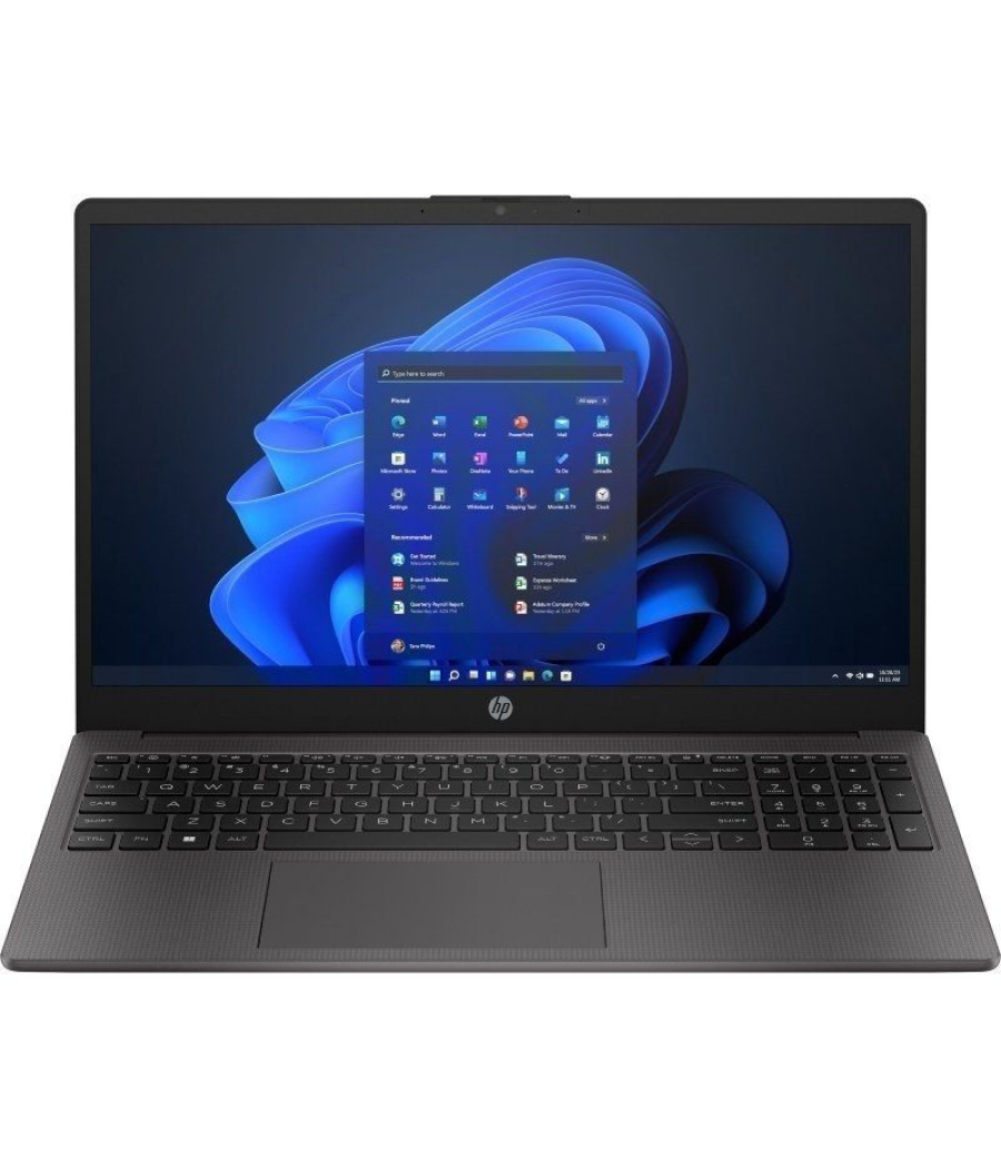 Portátil hp 250 g10 b2nu4es intel core i5-1335u/ 8gb/ 512gb ssd/ 15.6'/ win11 pro