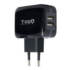 TooQ TQWC-1S02 Cargador de pared 2 USB Negro - Imagen 6