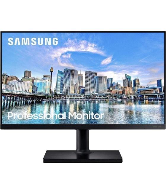 Monitor profesional samsung lf27t450fqr 27'/ full hd/ regulable en altura/ negro