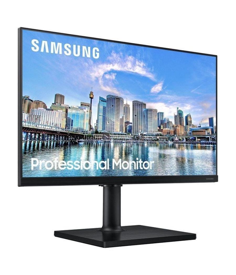 Monitor profesional samsung lf27t450fqr 27'/ full hd/ regulable en altura/ negro
