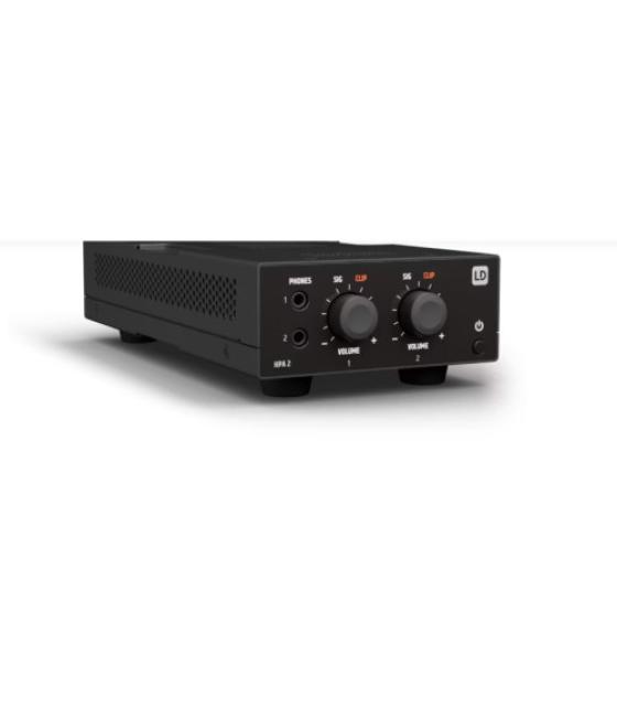 Ld systems integration serie tica (ldhpa2) 2-channel headphone amplifier warranty 5 years (pu8)