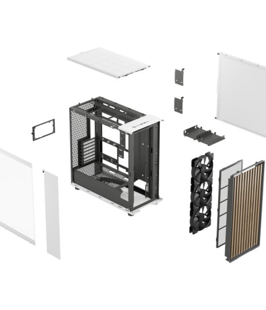 Fractal design north xl escritorio blanco