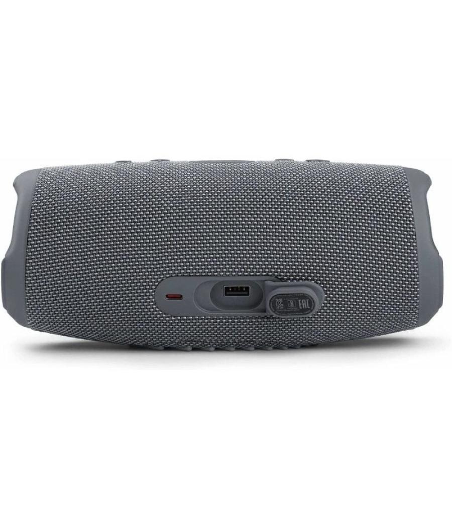 Altavoz con bluetooth jbl charge 5/ 40w/ 1.0/ gris