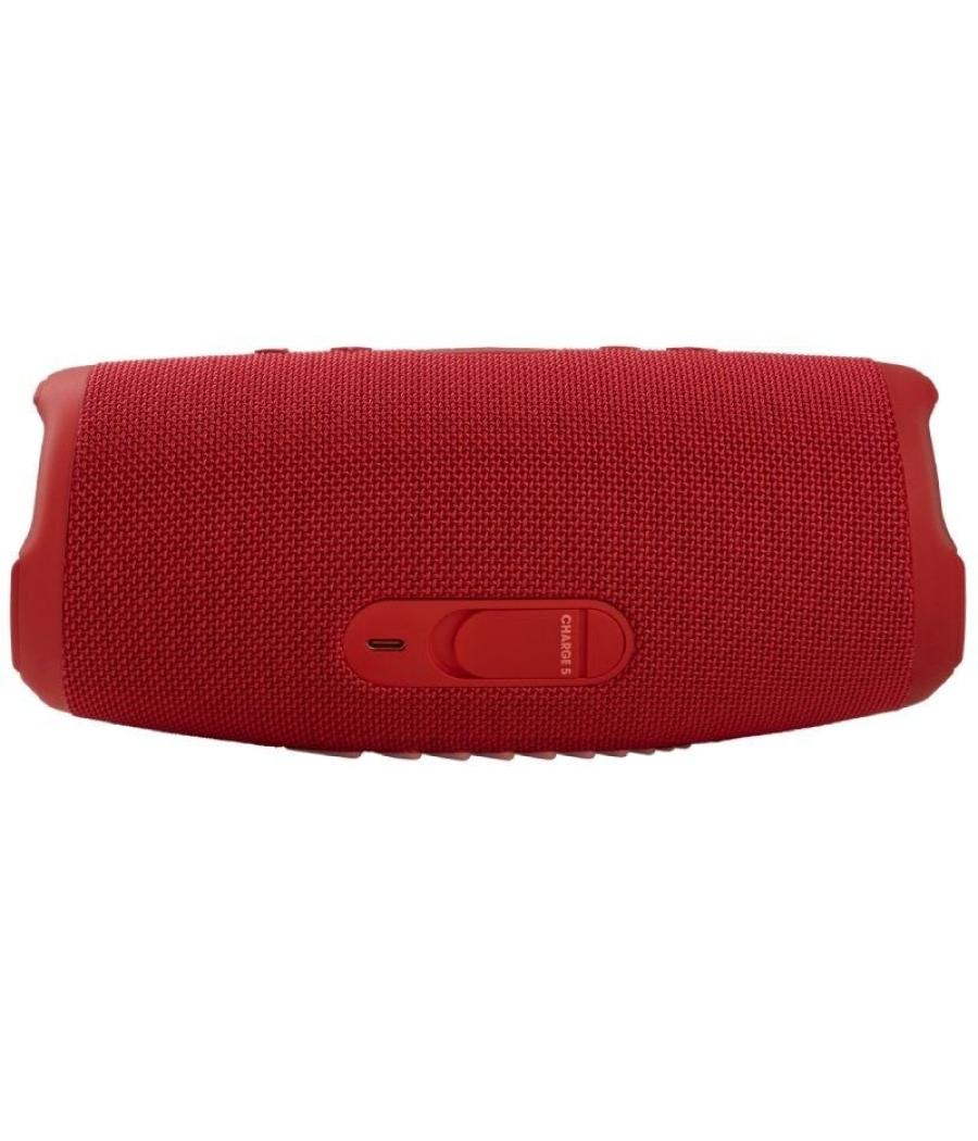 Altavoz con bluetooth jbl charge 5/ 40w/ 1.0/ rojo