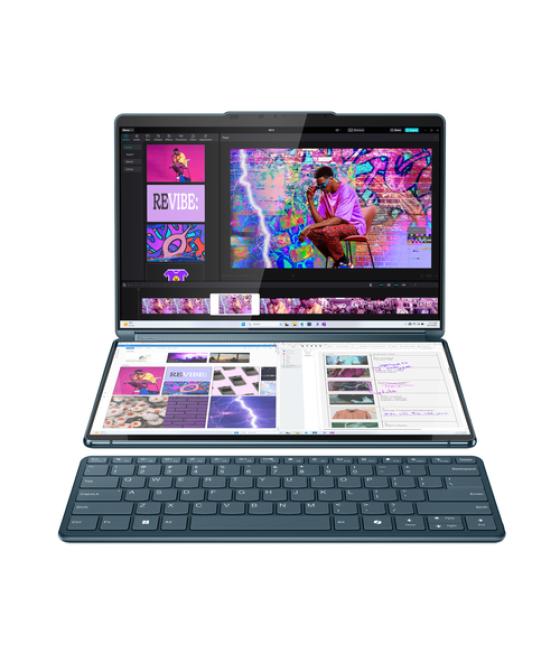 Lenovo Yoga Book 9 13IMU9 Intel Core Ultra 7 155U Híbrido (2-en-1) 33,8 cm (13.3") Pantalla táctil 2.8K 16 GB LPDDR5x-SDRAM 1 TB