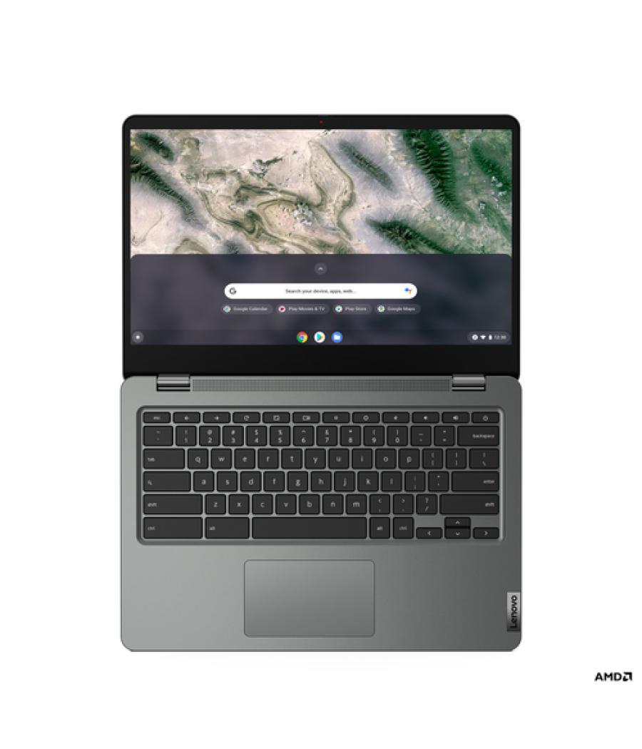 Lenovo 14e Chromebook 35,6 cm (14") Full HD AMD 3000 3015Ce 4 GB DDR4-SDRAM 32 GB eMMC Wi-Fi 5 (802.11ac) ChromeOS Gris