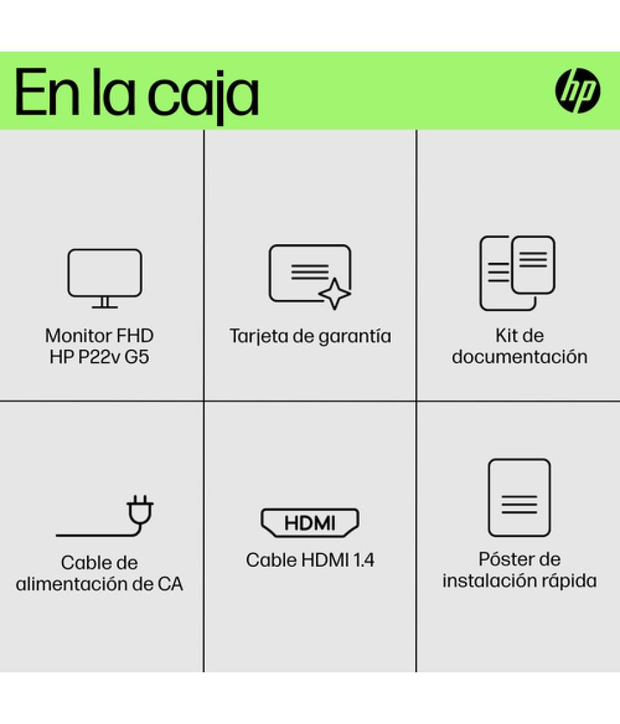 HP Monitor FHD P22v G5