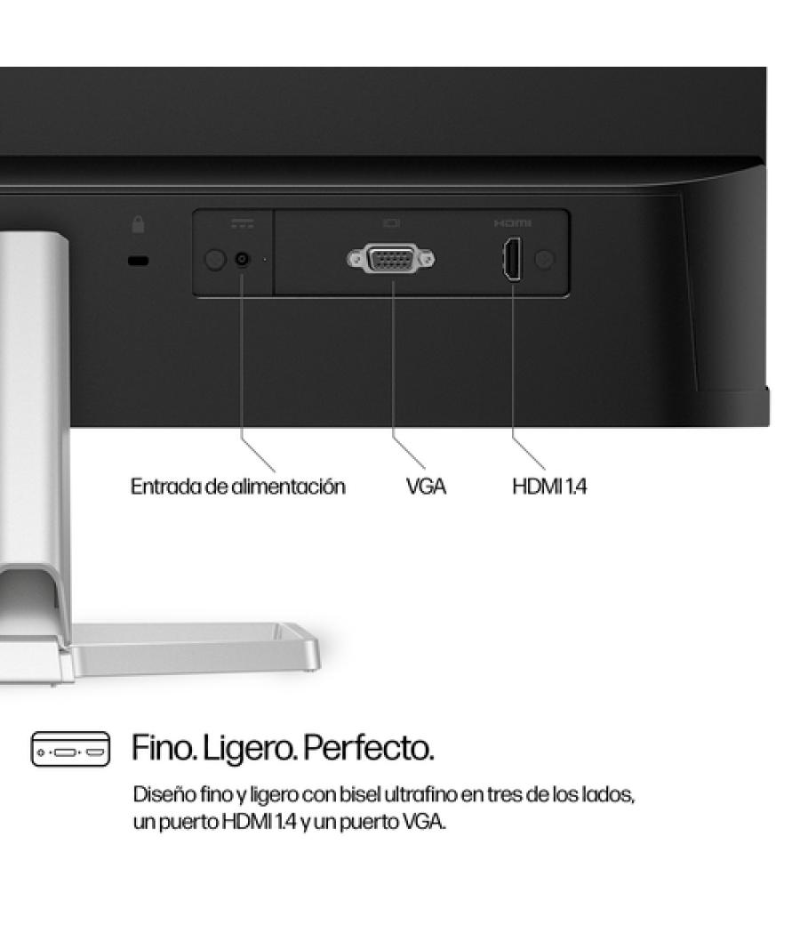HP Monitor FHD serie 5 de 23,8 pulgadas - 524sf