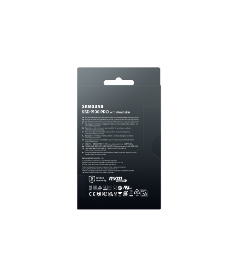 Samsung mz-vap4t0 4 tb m.2 pci express 5.0 nvme v-nand tlc