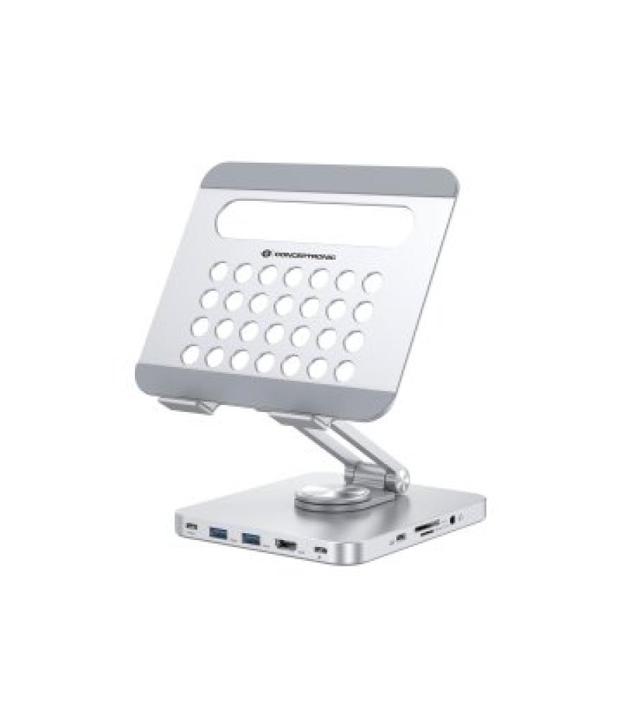 Docking usb-c soporte conceptronic 1xhdmi4k 2xusb-a 3.0 1xusb-c 1xusb-c pd100w 1x3,5mm 1xsd/sdmicro