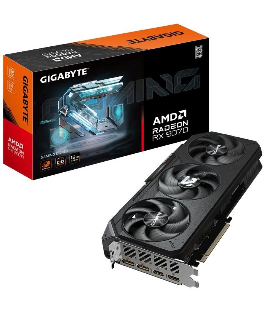 Tarjeta gráfica gigabyte radeon rx 9070 gaming oc/ 16gb gddr6 Tarjeta gráfica gigabyte radeon rx 9070 gaming oc/ 16gb gddr6
