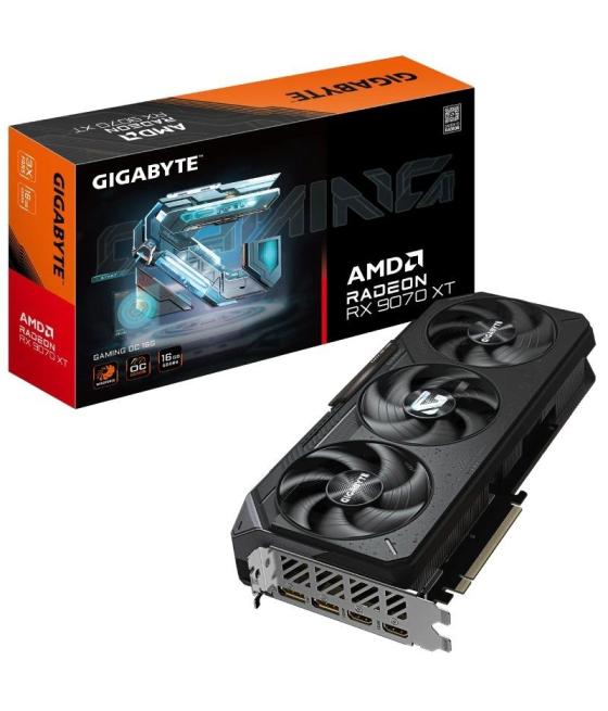 Tarjeta gráfica gigabyte radeon rx 9070 xt gaming oc/ 16gb gddr6