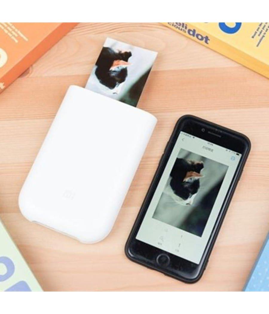 Papel fotográfico xiaomi mi portable photo printer paper/ 5 x 7.6cm/ 20 hojas