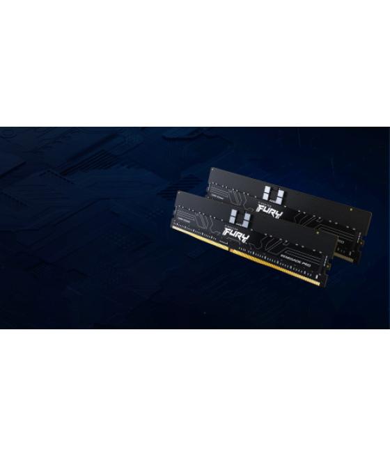 Kingston technology fury renegade pro módulo de memoria 128 gb 4 x 32 gb ddr5 6400 mhz ecc