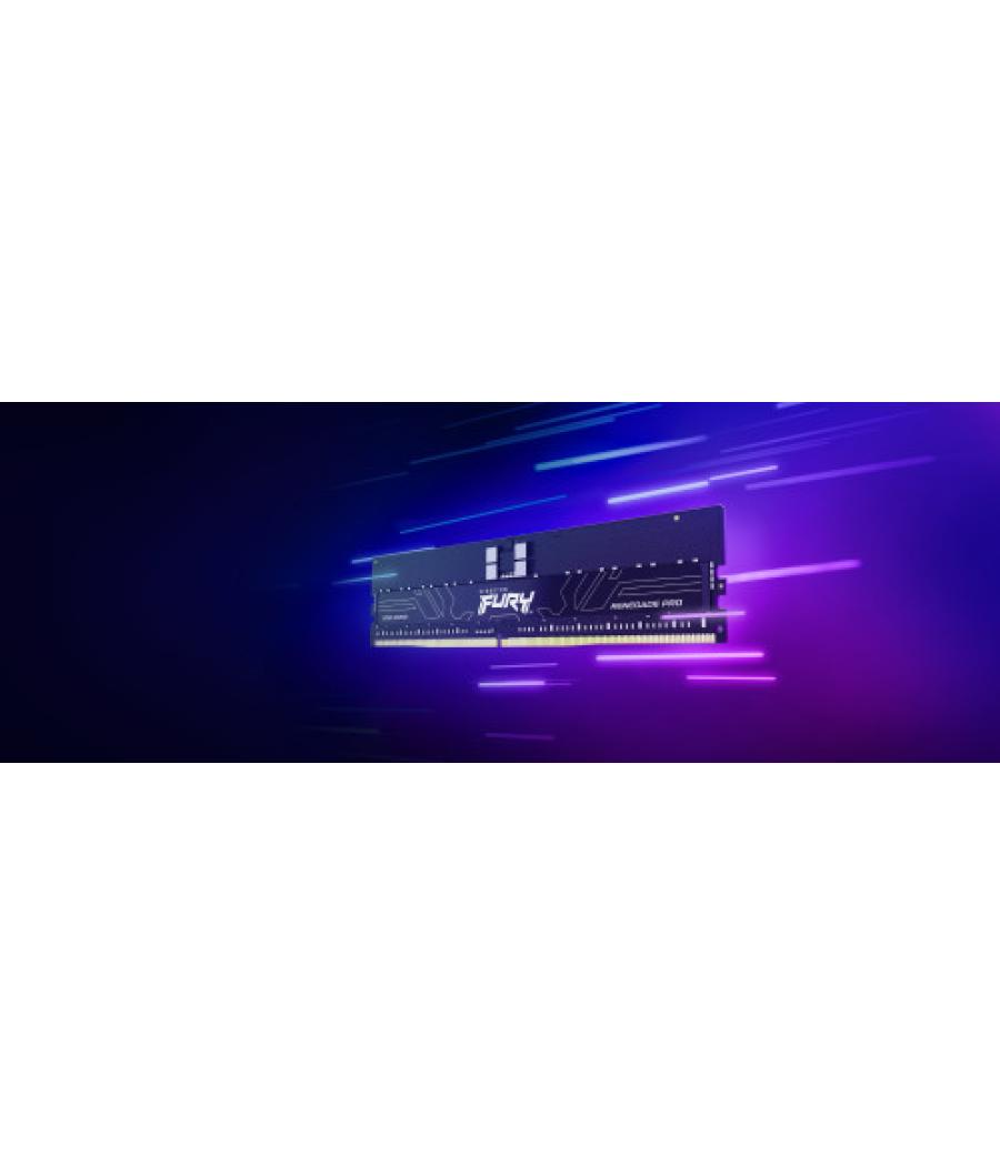 Kingston technology fury renegade pro módulo de memoria 128 gb 4 x 32 gb ddr5 6400 mhz ecc
