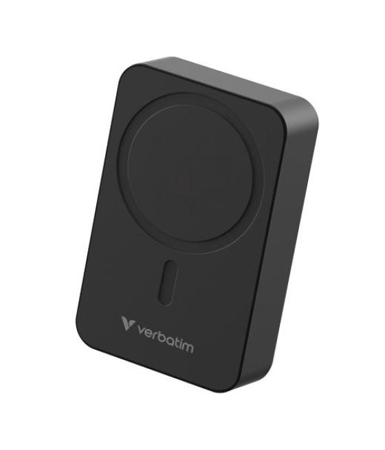 Verbatim cargador inalambrico power bank 20k mah 1xusb-c negro