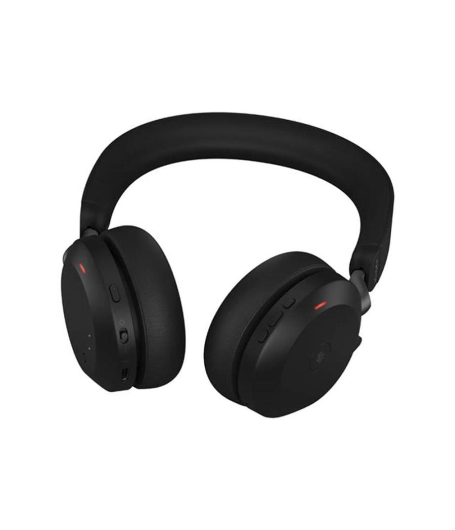 Auriculares jabra evolve2 75 ms stereo inalambrico negro