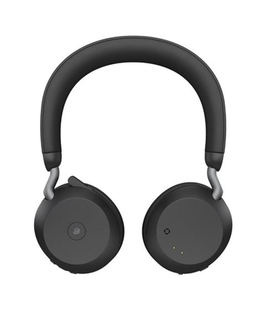 Auriculares jabra evolve2 75 ms stereo inalambrico negro