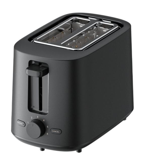 Tostador xiaomi toaster/ 930w/ negro