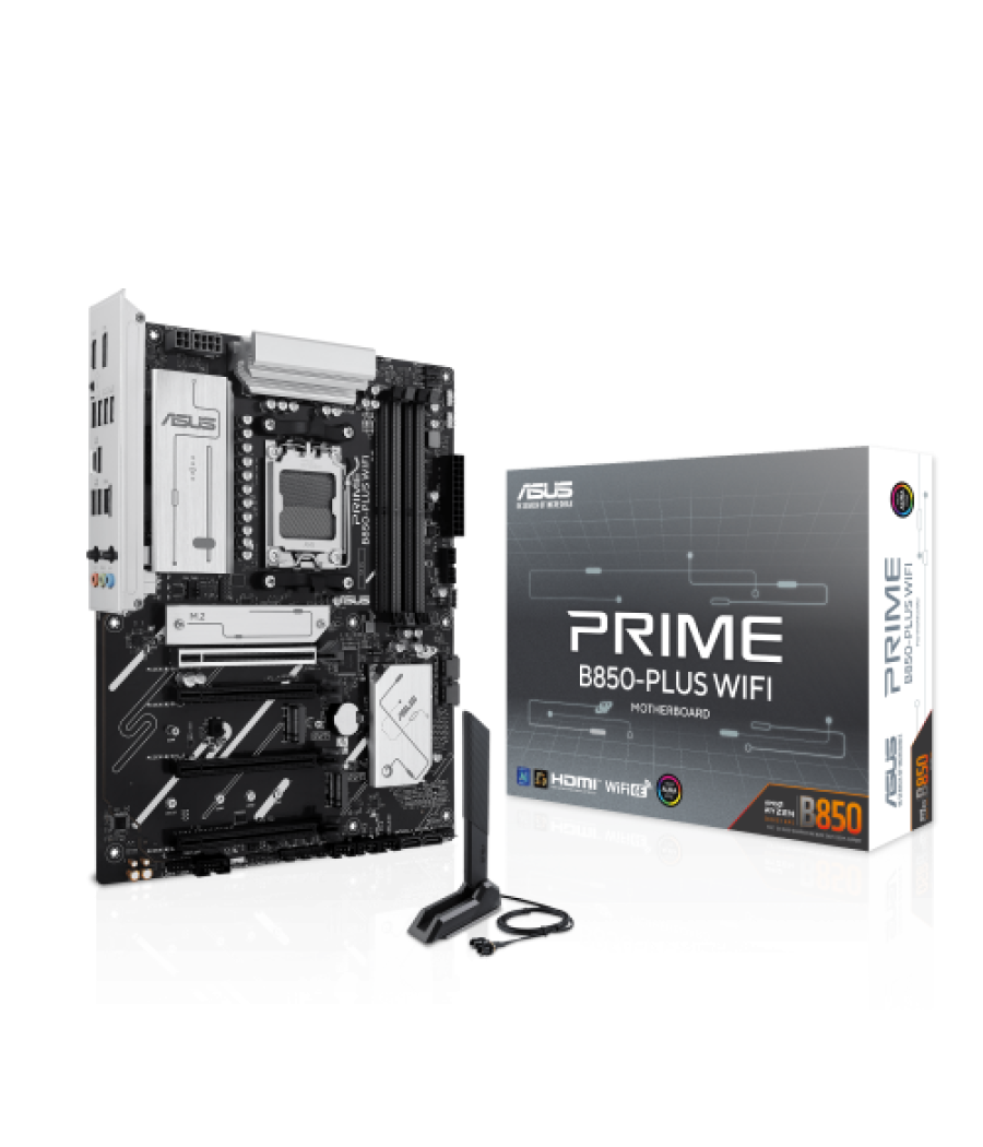 Asus prime b850-plus wifi amd b850 zócalo am5 atx